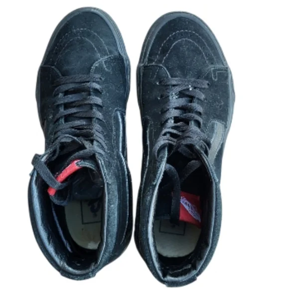 Vans Hi Top Skate Skateboard Old Skool Black Athletic Sneaker Women 8 Men 6.5 SK - Picture 6 of 12
